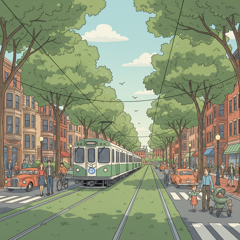 Boston Green Line B Branch Resumes Normal Service