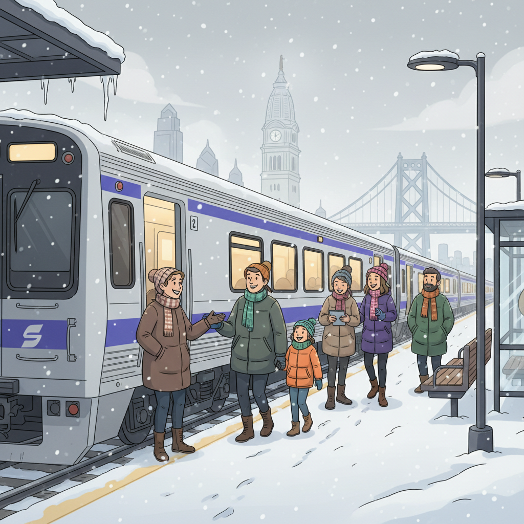 Philadelphia Transit Adapts After Winter Storm