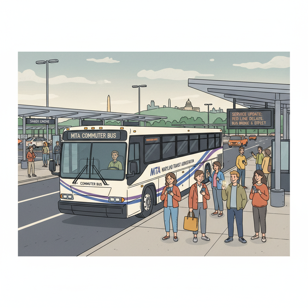 DC-Maryland-Virginia Route 515 Disrupted, Riders Adapt