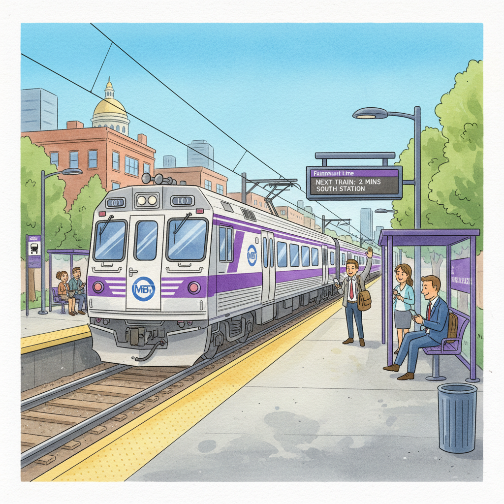 Boston's Fairmount Line Gets Updated Schedule
