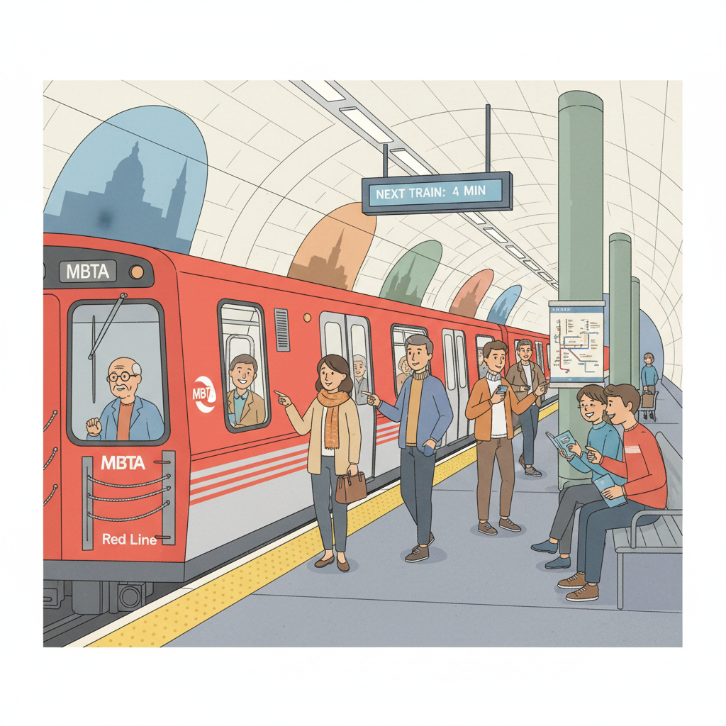 Boston Red Line Resumes Service After Delays