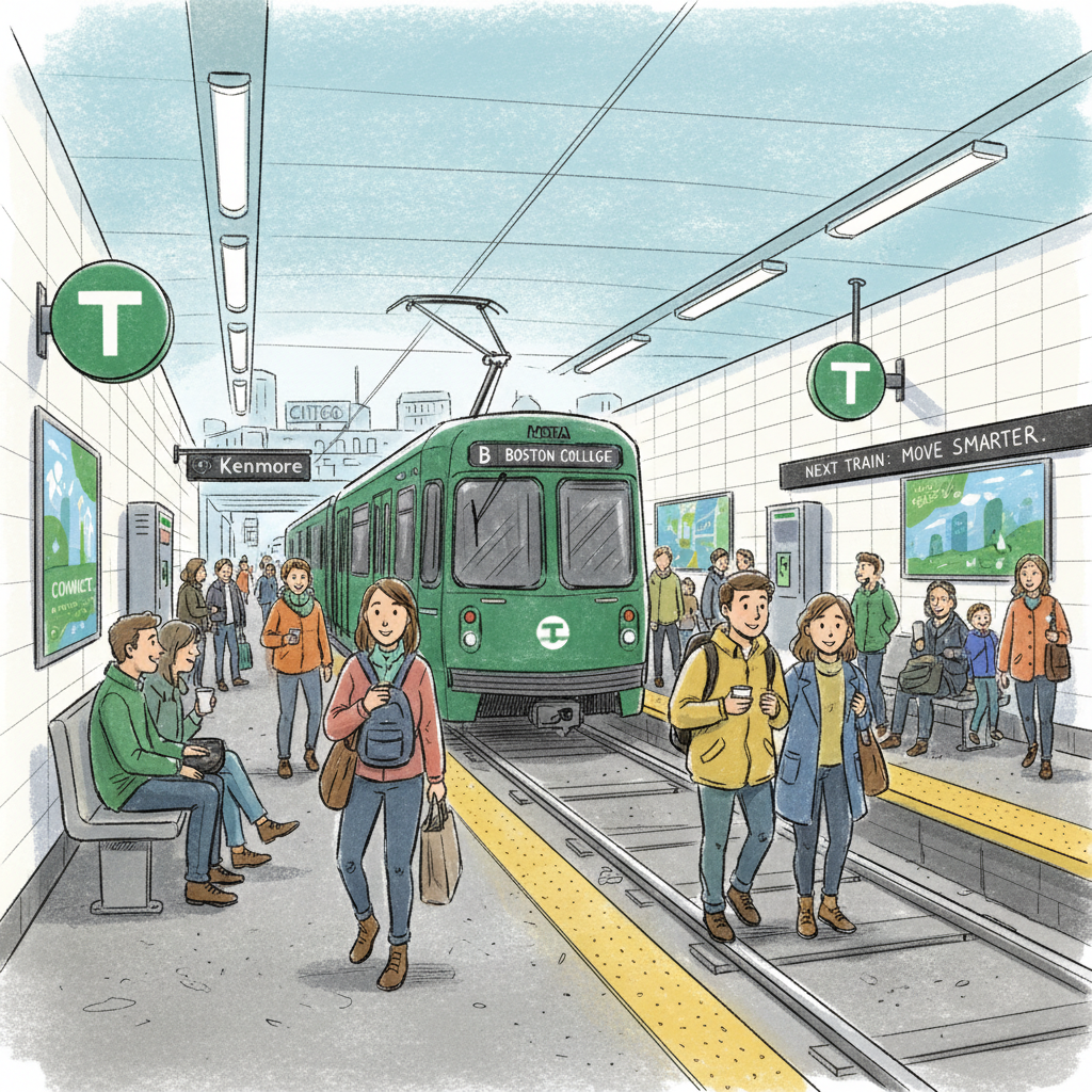 Boston Green Line Signal Fixed, Service Recovering