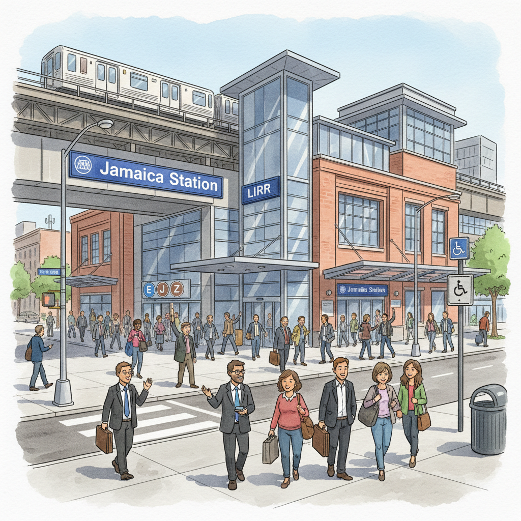 NYC Plans Jamaica Station Overhaul, Subway Expansion