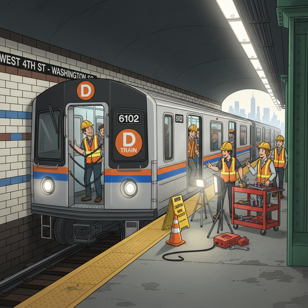 NYC Subway Maintenance Keeps System Moving Forward