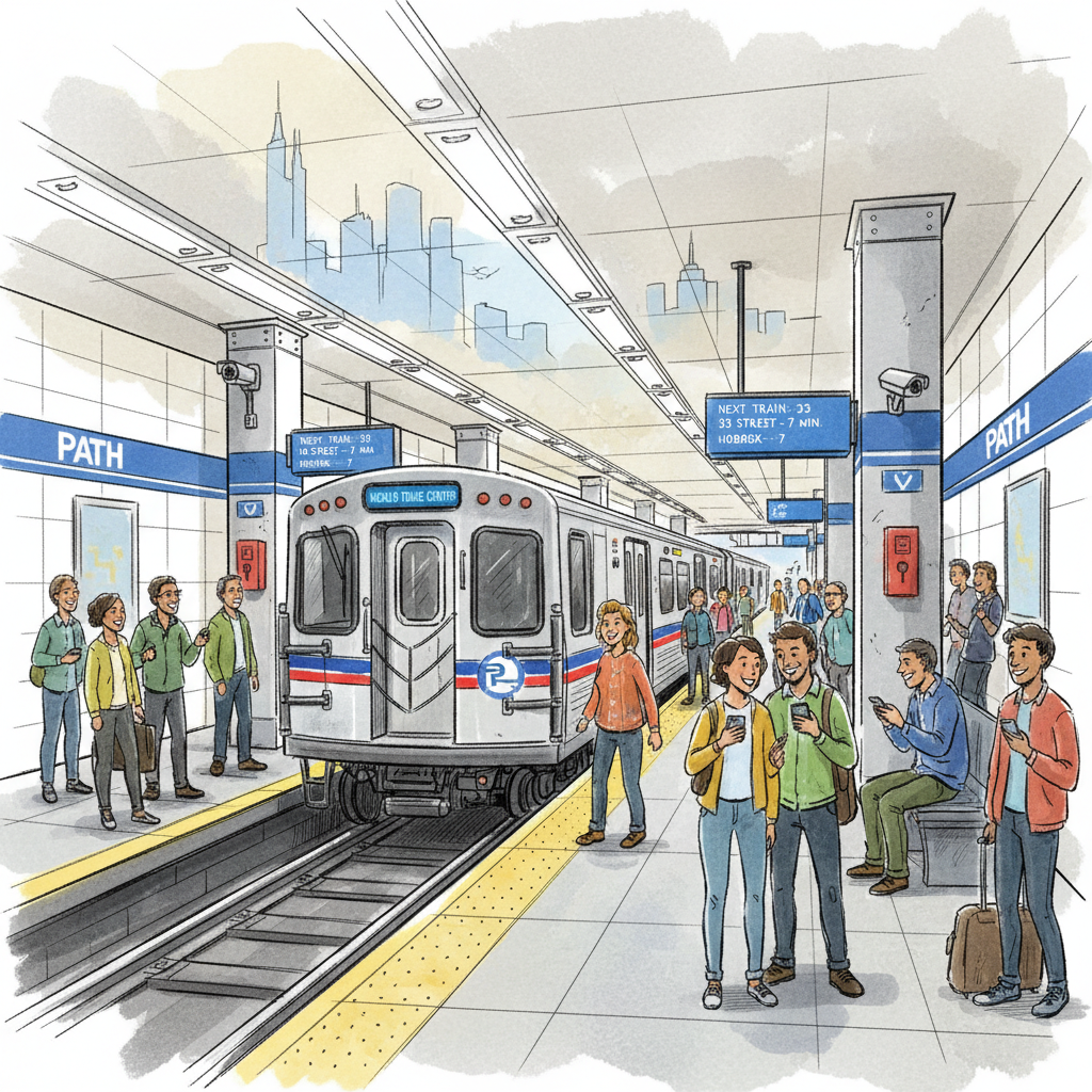 NYC PATH Adapts Journal Square for Better Service