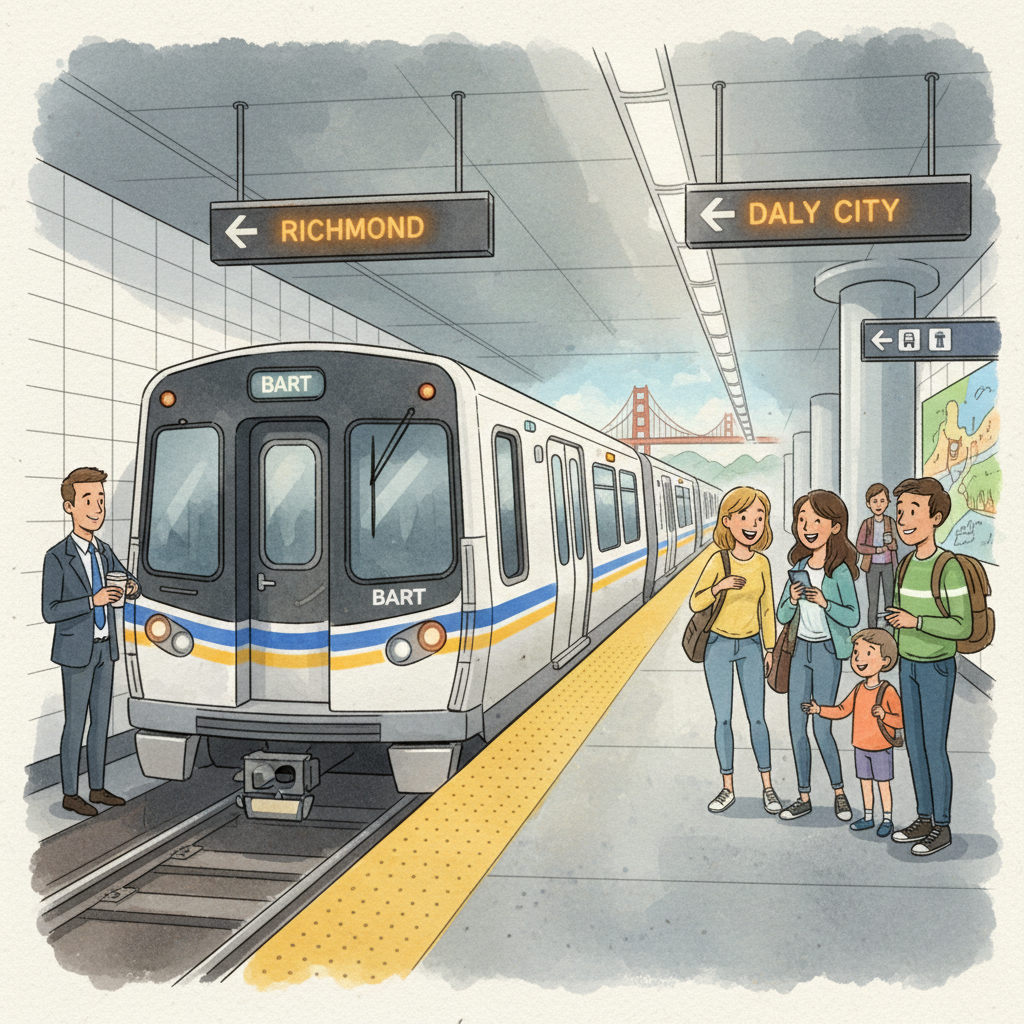 SF BART Clears Embarcadero Delay, Service Recovering