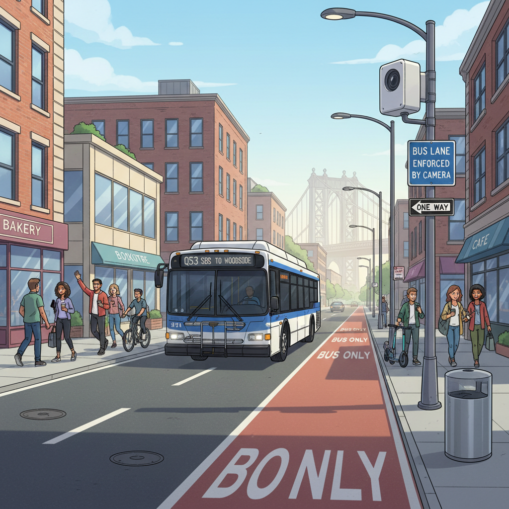 NYC Buses Get Faster With New Camera Enforcement