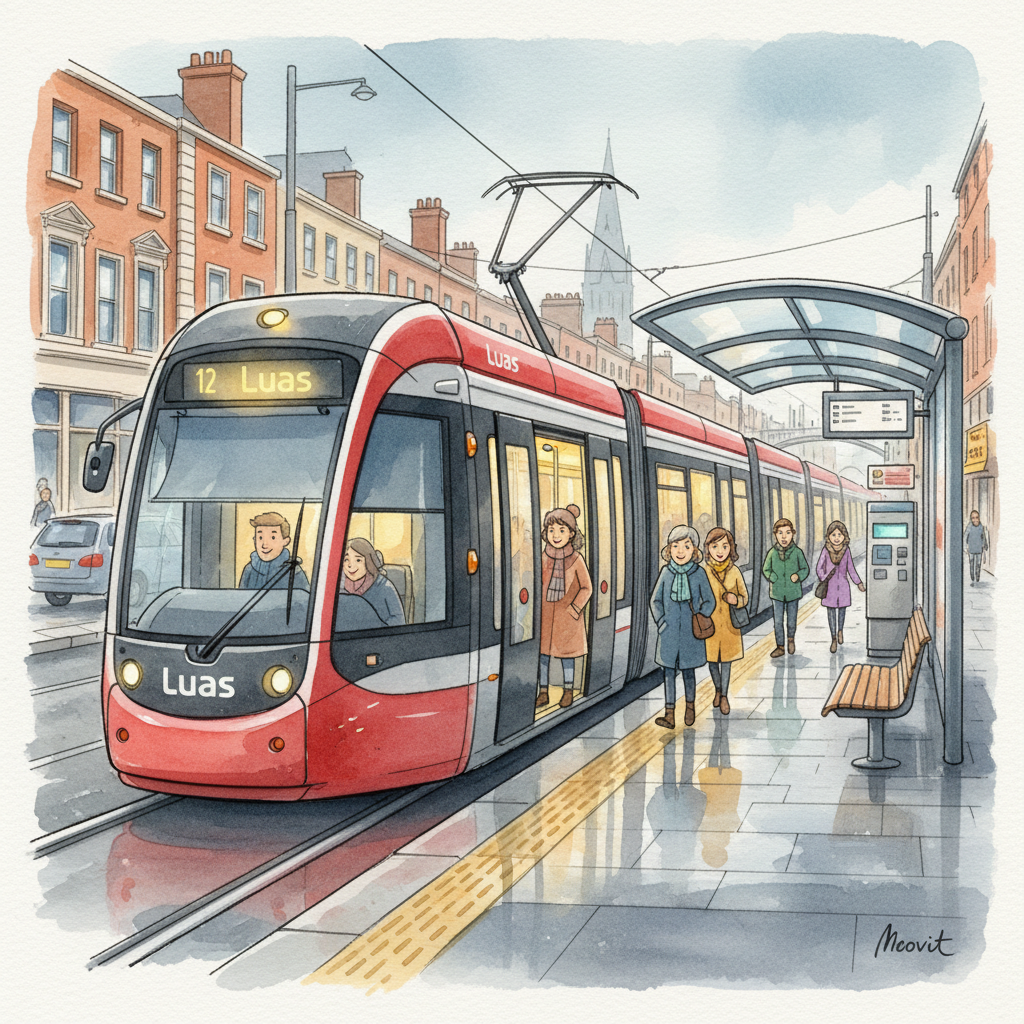 Ireland's Luas Trams Keep Riders Warm With Smart Climate Tech