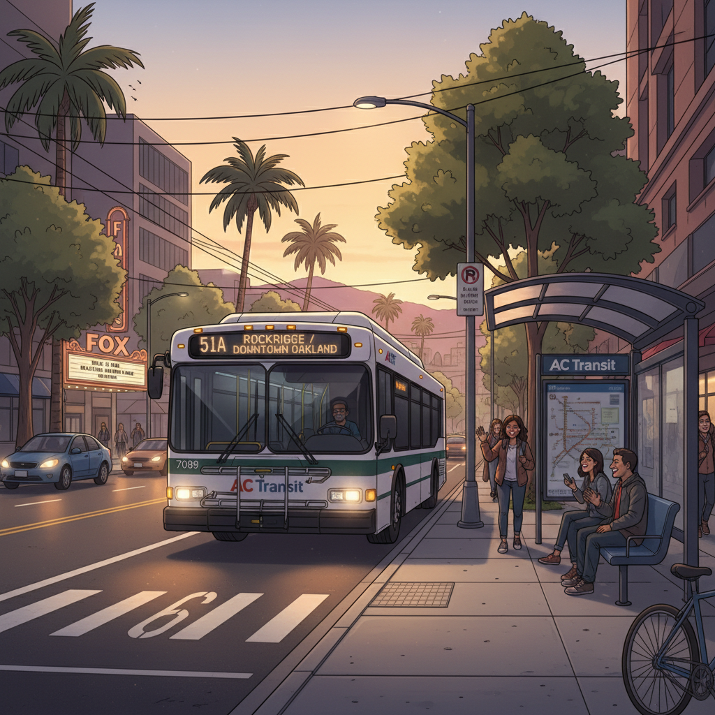 AC Transit Adapts Service in Oakland's East Bay