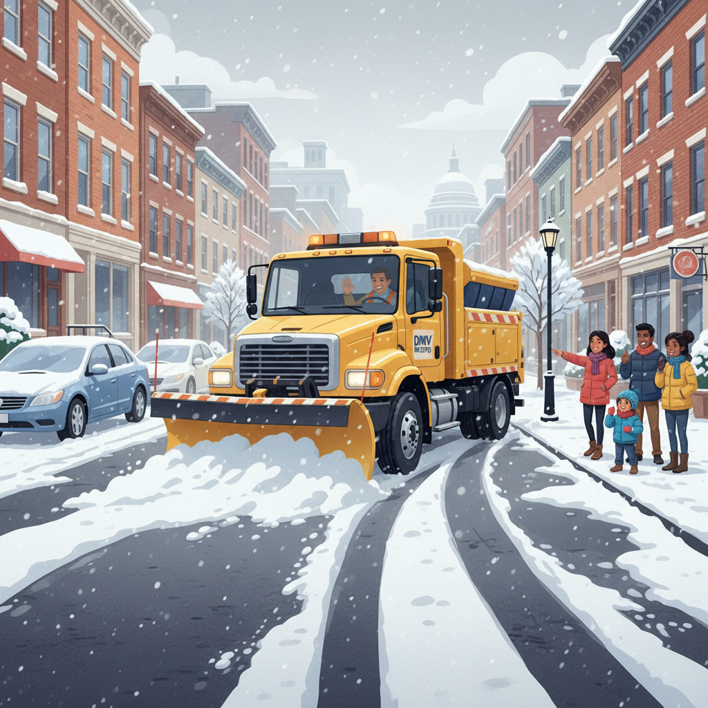 DC Metro Crews Help Clear City Streets This Winter