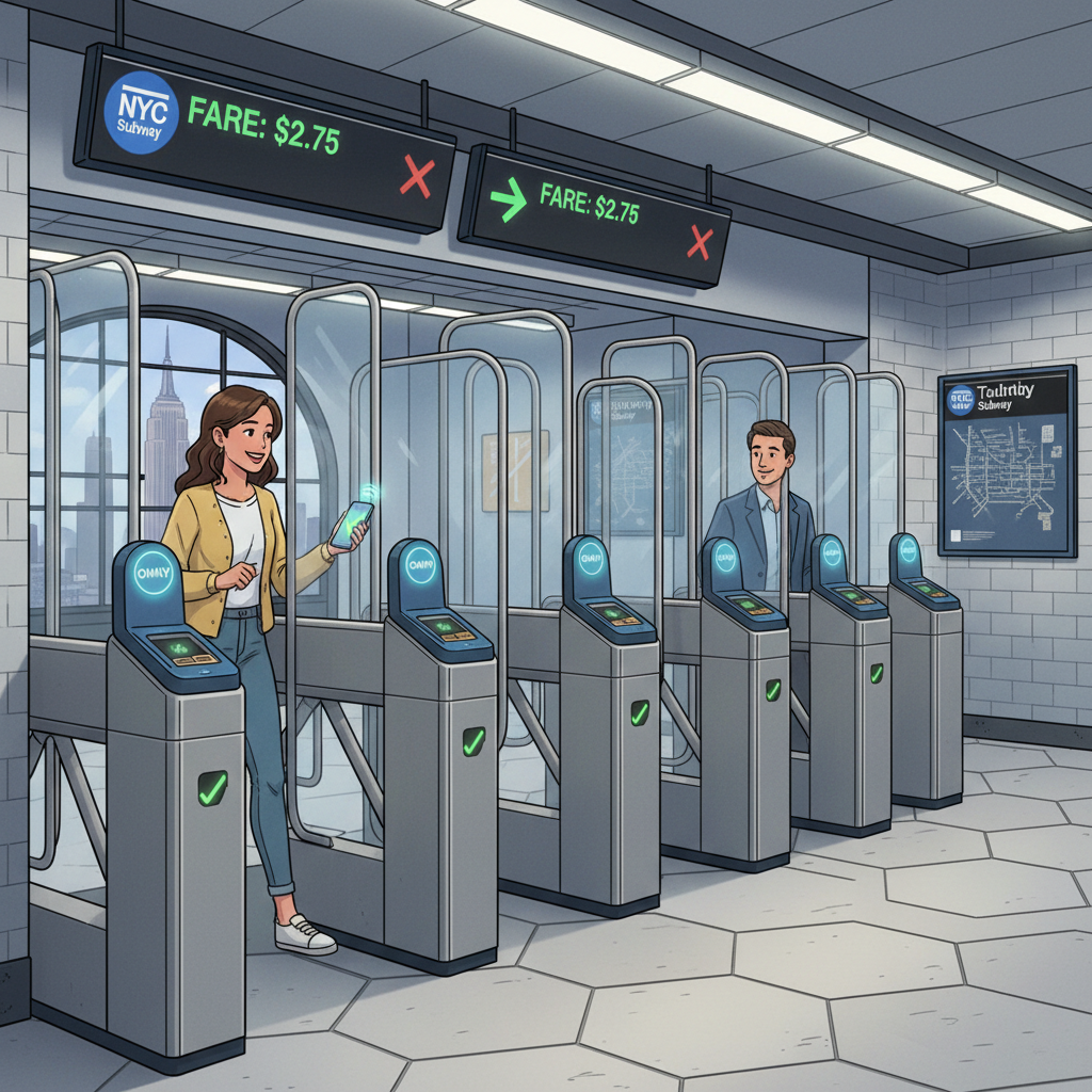 NYC Tests Smarter Fare Gates to Boost Access