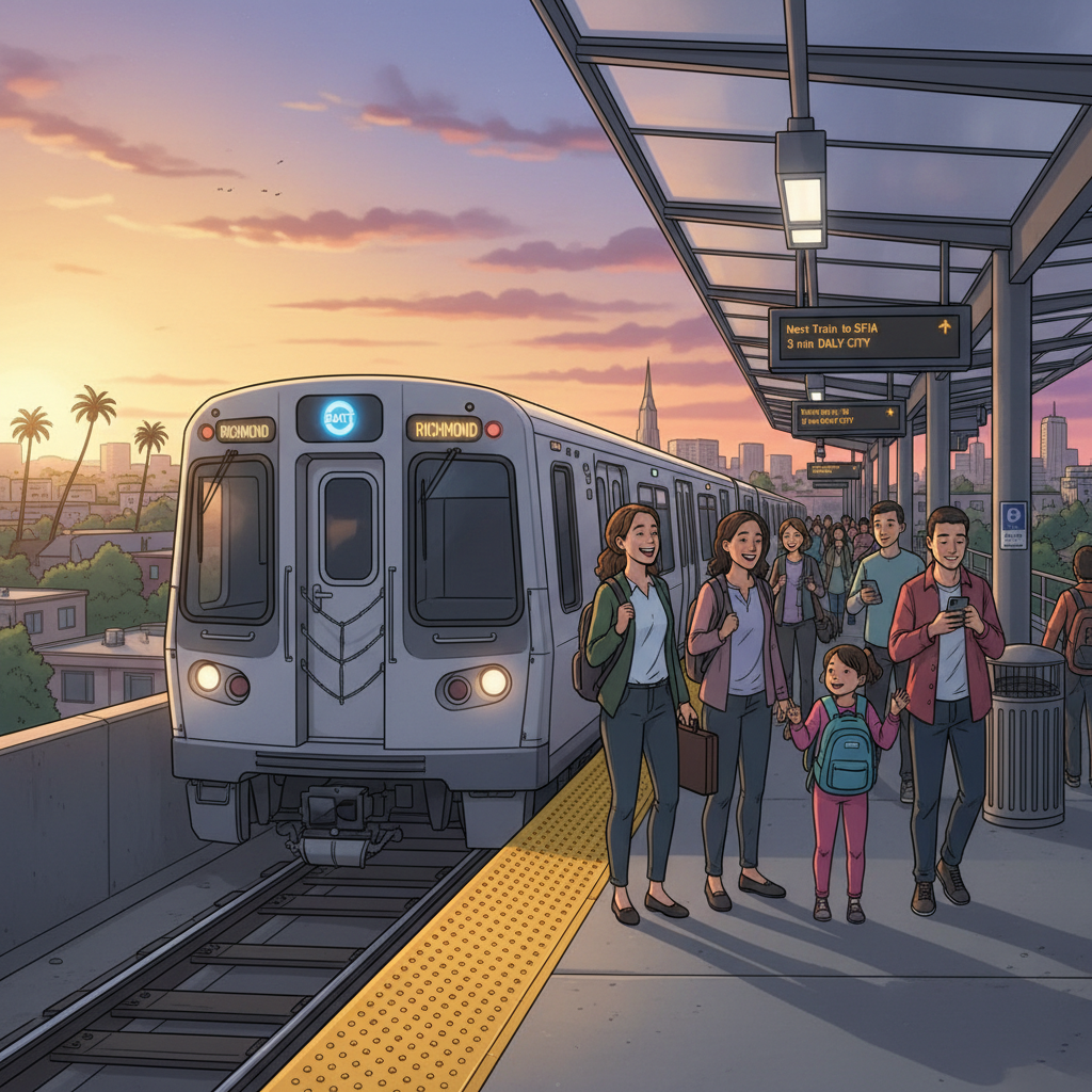 SF BART Adapts Service — Riders Find New Routes