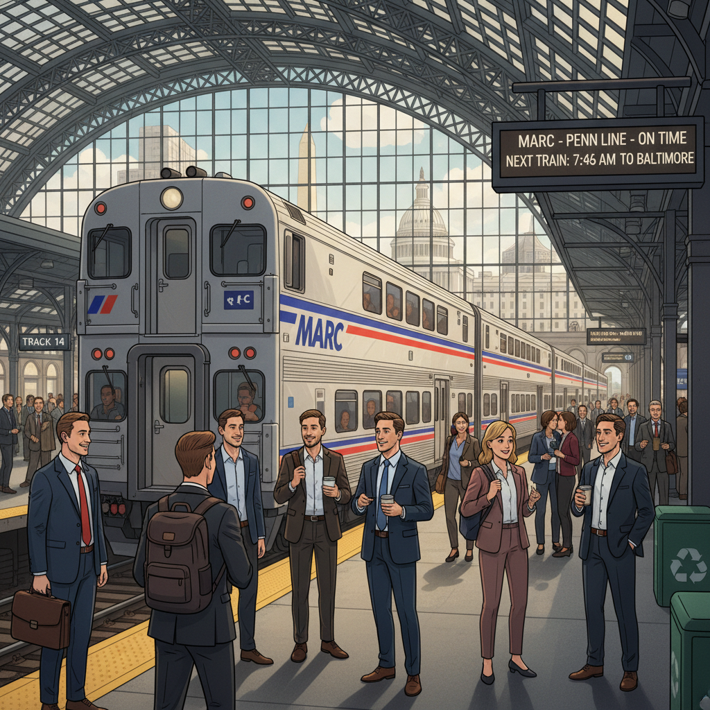 MARC Adapts Service Tuesday — Plan Your Route