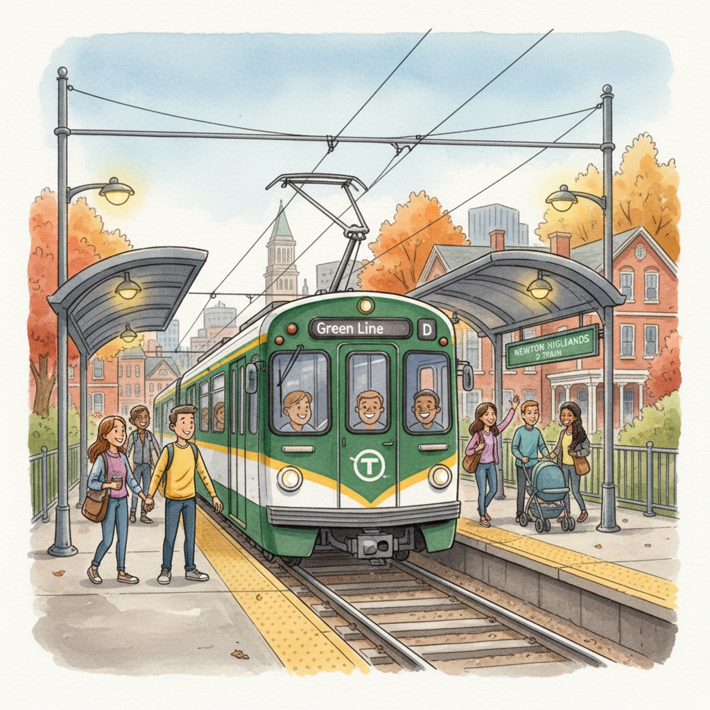 Boston Green Line D Branch Back After Signal Fix
