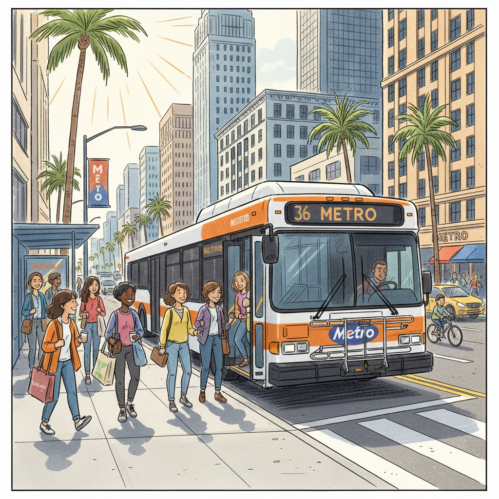 LA Metro Expands Free Rides for Families in Need