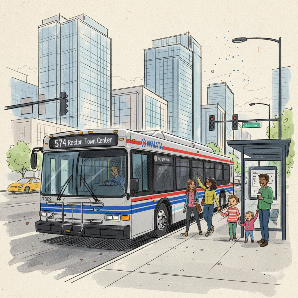 DC-Maryland-Virginia Buses Adapt to Tysons Growth