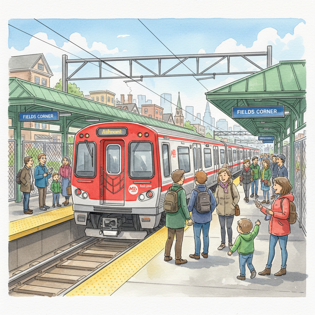 Boston Red Line Bounces Back After Brief Delay