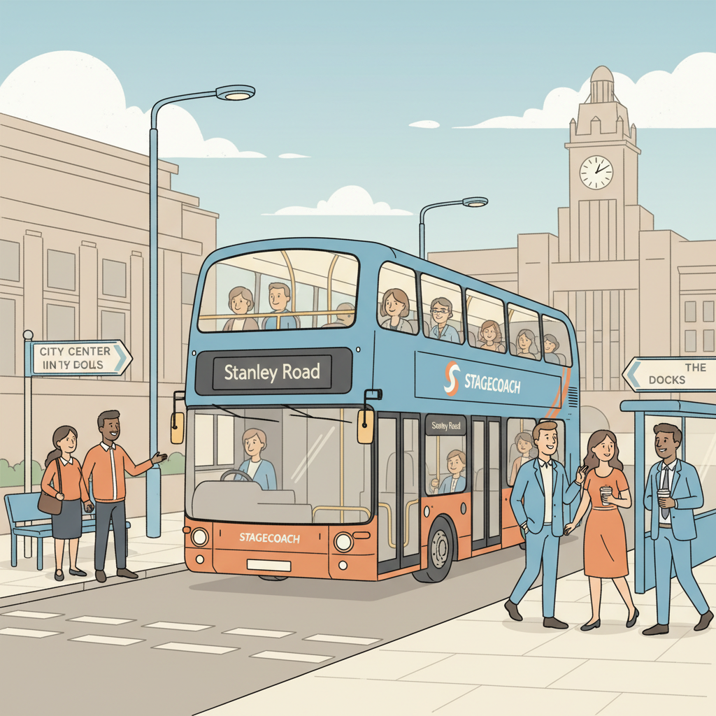 Stanley Road Reopens, Liverpool Buses Back on Track