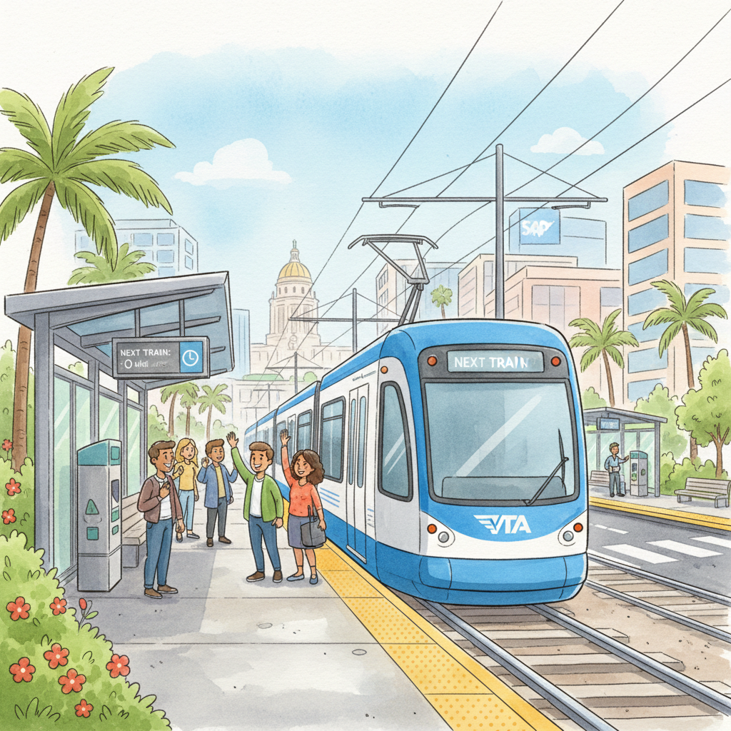 SF: VTA Expands Light Rail to Connect East San Jose