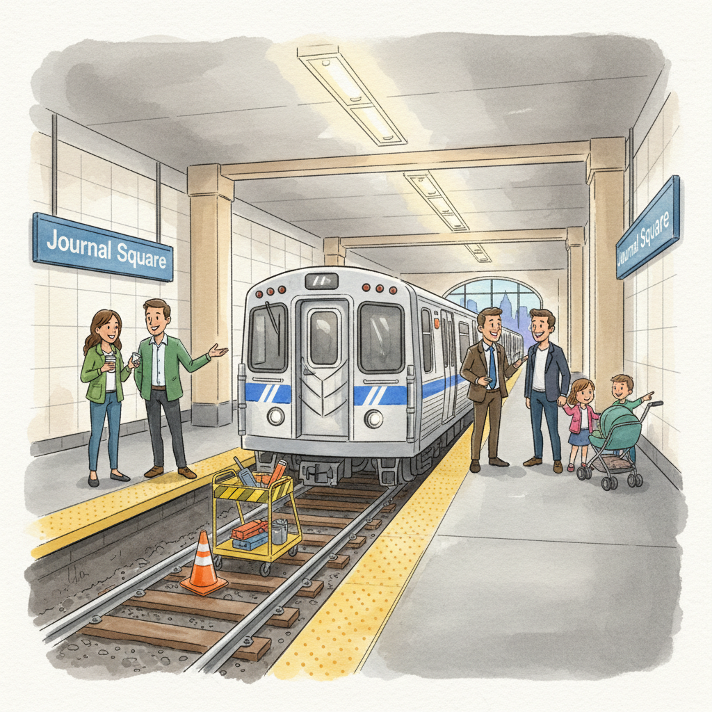 NYC PATH Track Work Brings System Upgrades