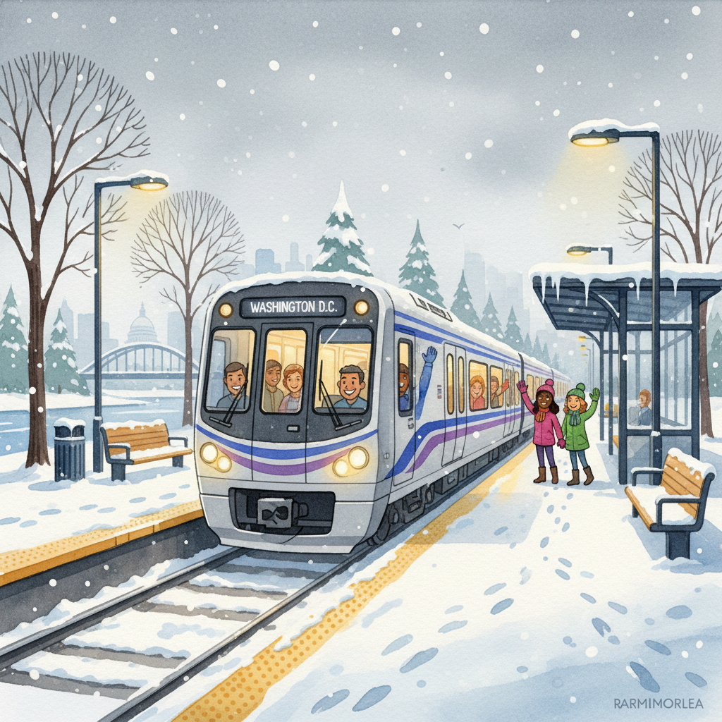 DC-Maryland-Virginia MARC Trains Adapt to Winter Weather