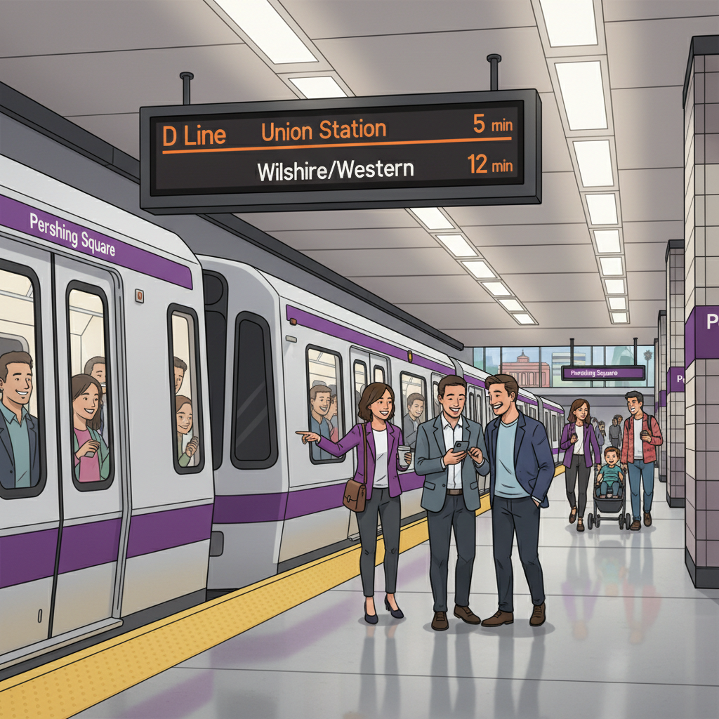 LA Metro Fixing Sign Issue at Key Transfer Hub