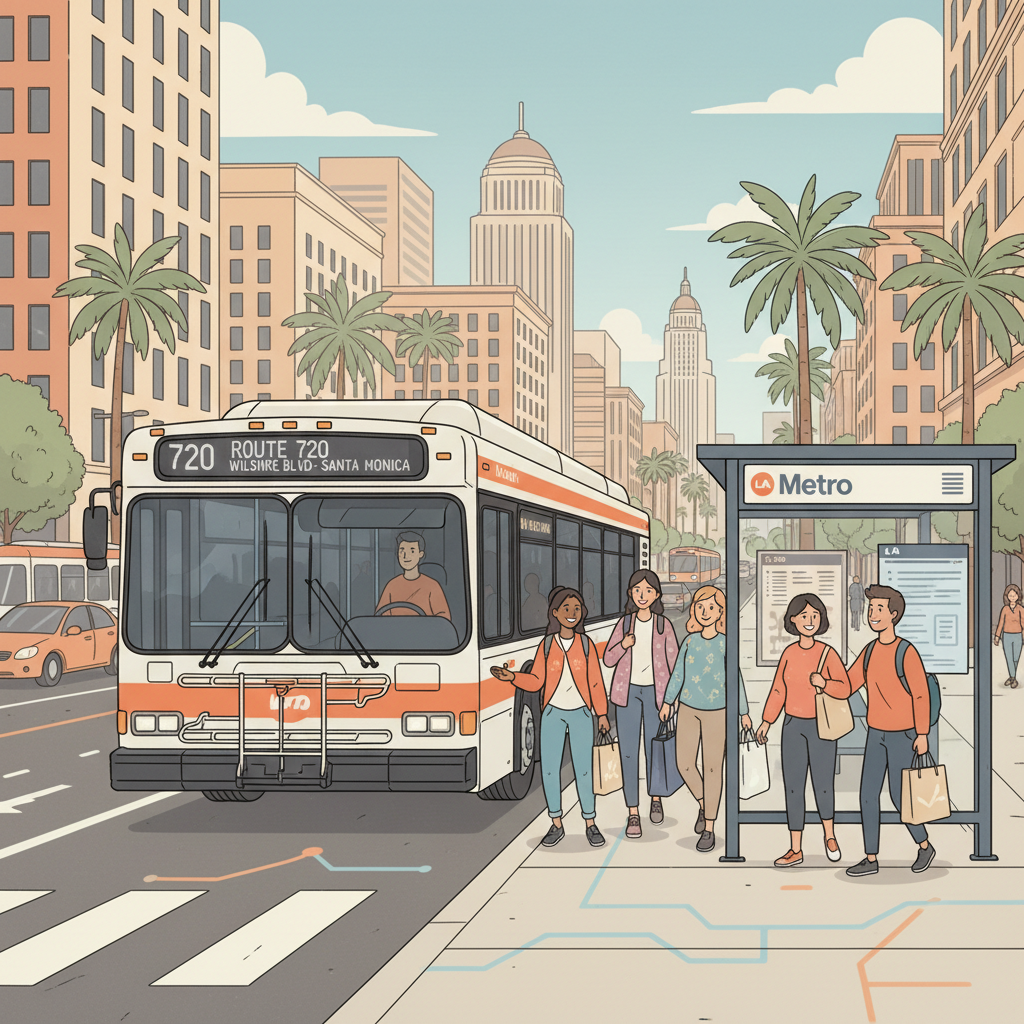 LA Metro Speeds Up Bus Service Across Routes