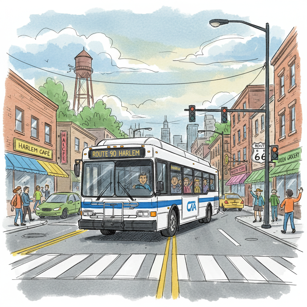 Chicago Route 90 Adapts With Temporary Stop Changes