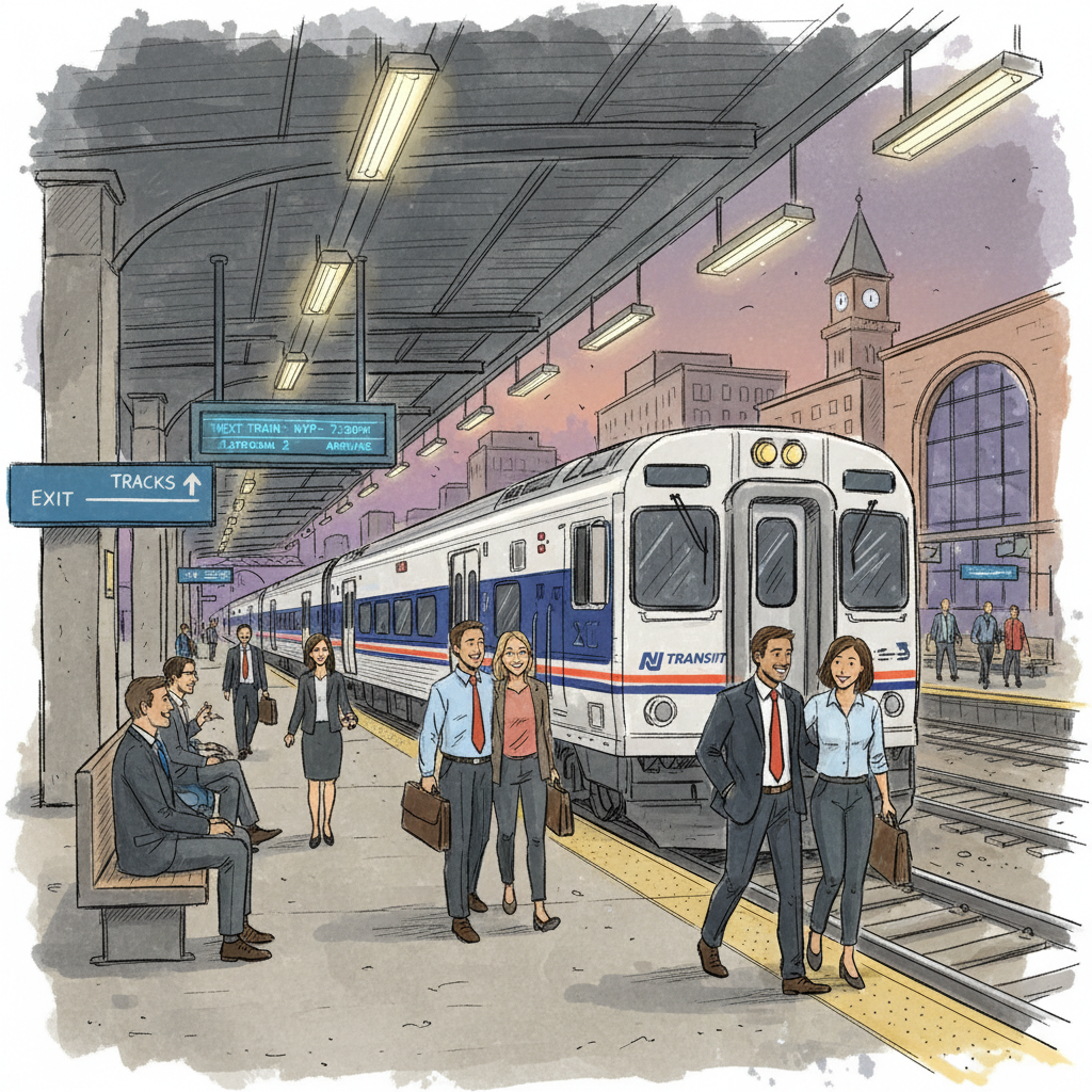 Newark Penn Station Adapts With Nightly Closures
