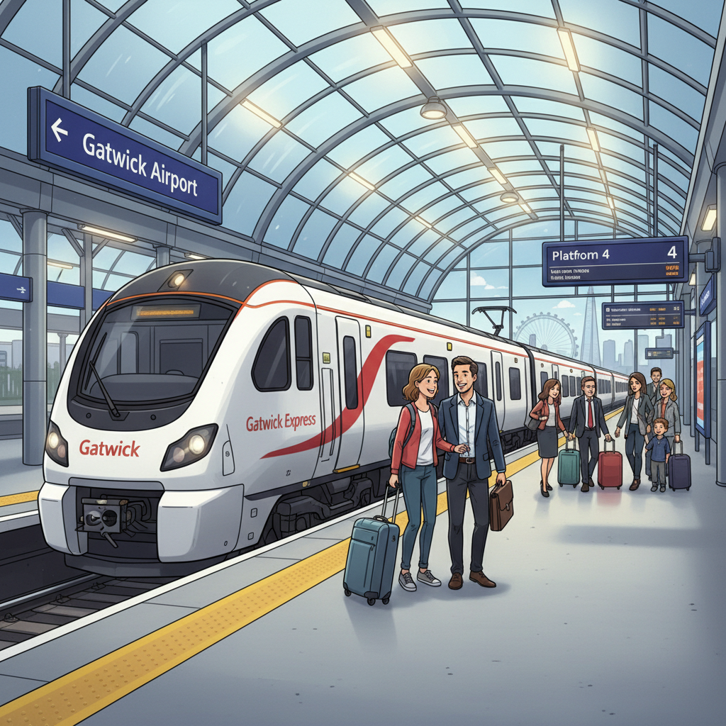 Gatwick Rail Disrupted — London Travelers Adapt