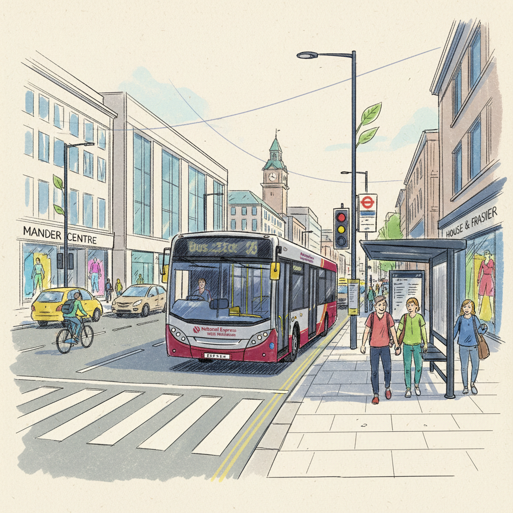 West Midlands Routes Restored After Construction Ends