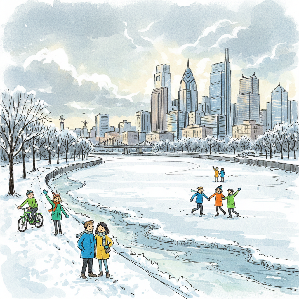 Philadelphia Ice Safety Warnings Highlight Winter Resilience