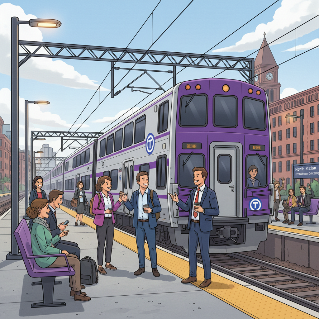 Boston Haverhill Line Adapts After Equipment Shortage