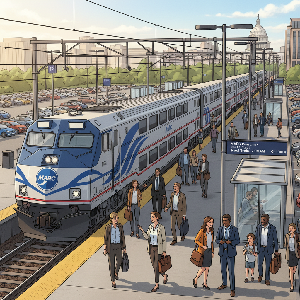 MARC Penn Line Evolves Schedule for DC-Maryland Riders