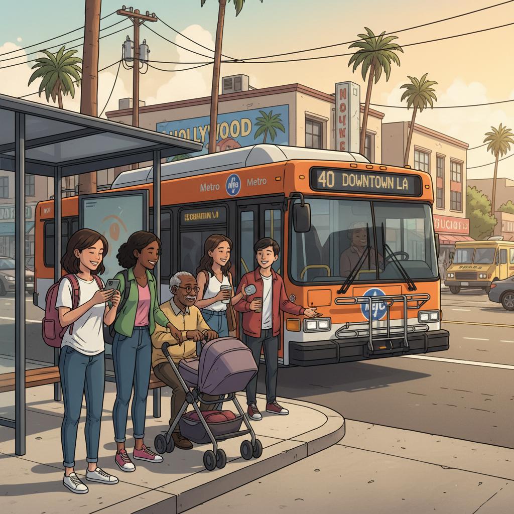 Broadway Gets Transit Upgrades in South LA