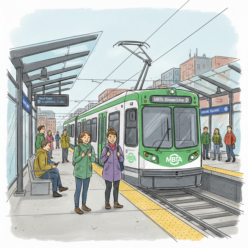 Boston Green Line Signal Fix Underway at Union Square