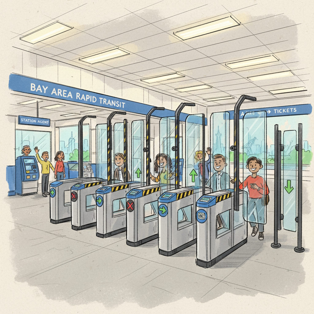 BART Upgrades SF Fare Gates to Cut Evasion
