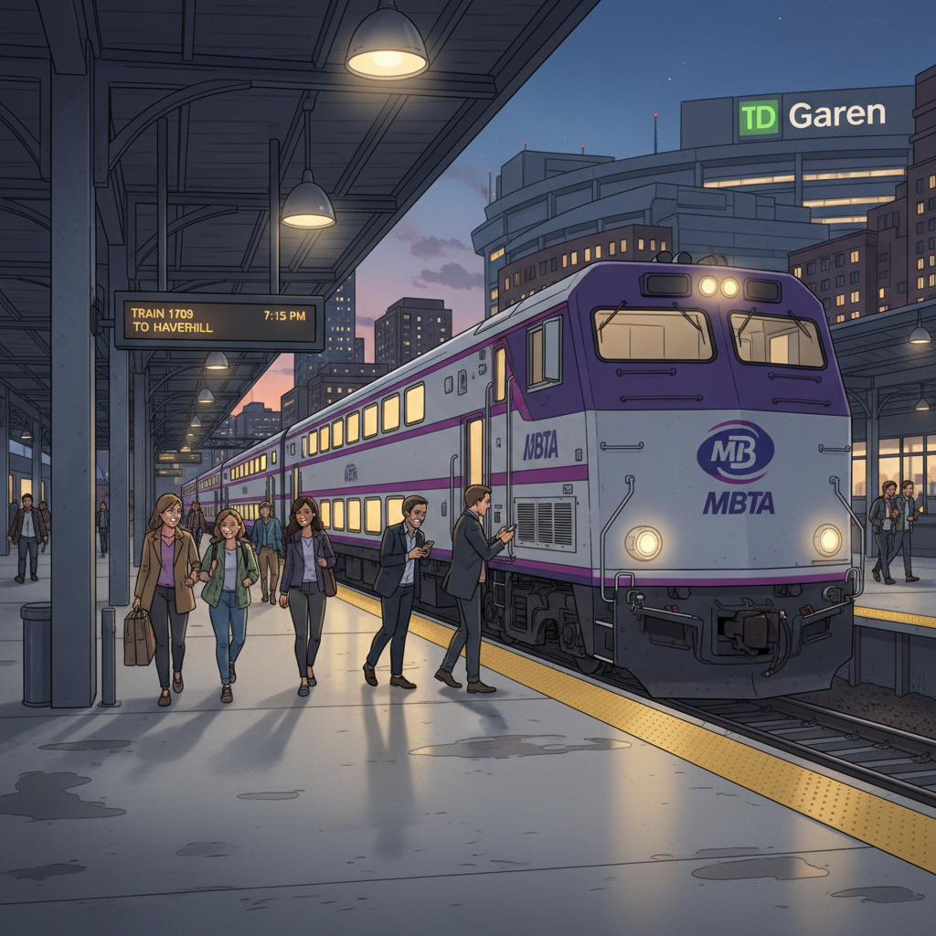 Boston's Haverhill Line Keeps Late-Night Workers Moving