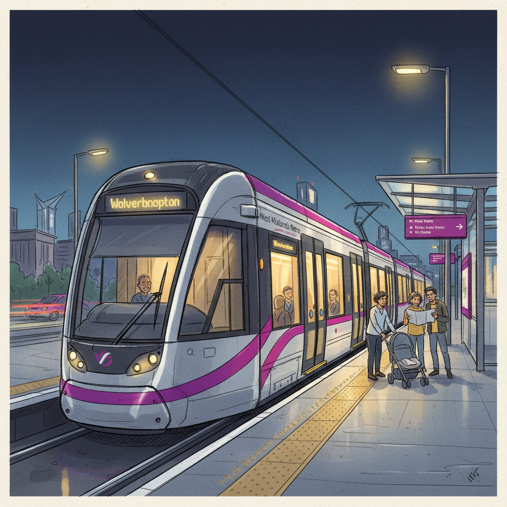 West Midlands Metro Adapts Service Hours to Rider Needs