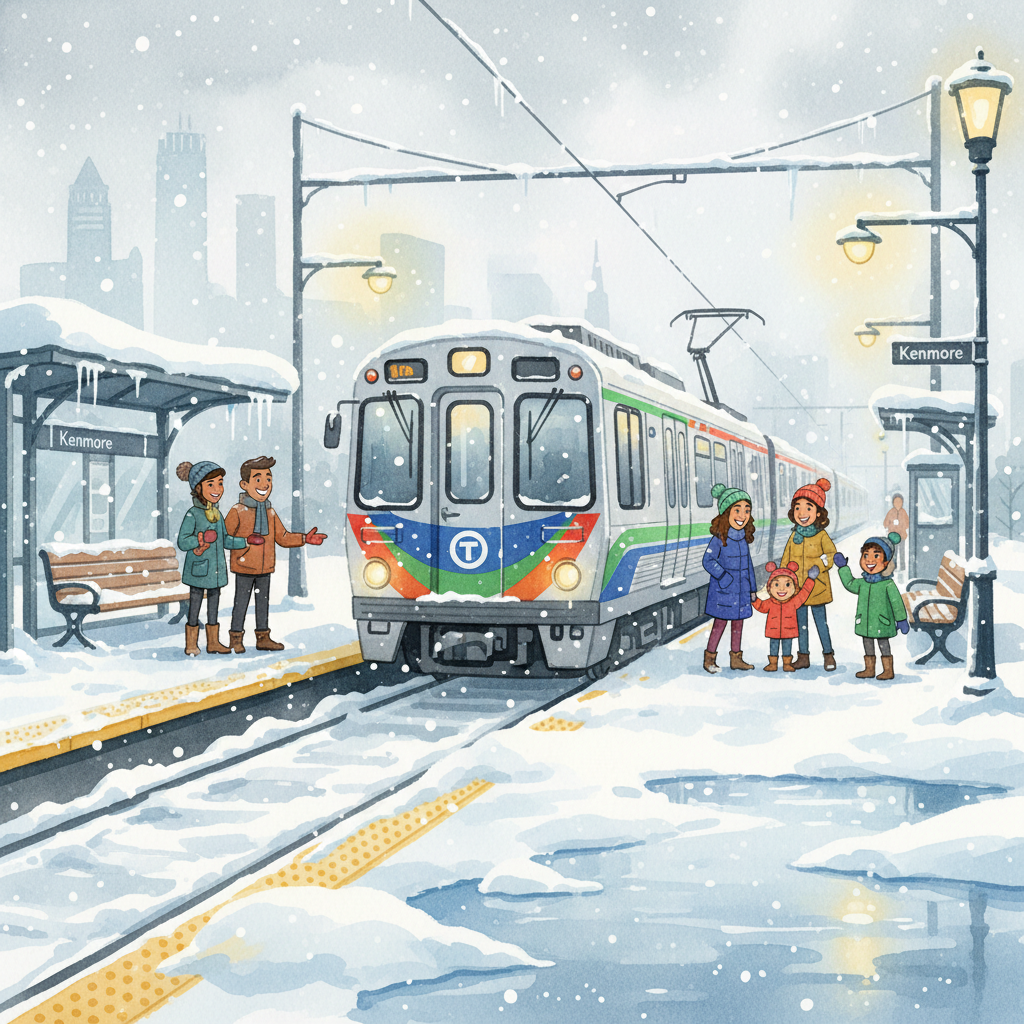 Boston MBTA Adapts as Winter Weather Tests Transit