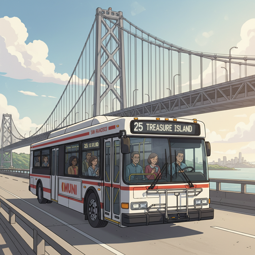 SF Muni Adapts Route 25 for Youth Rugby Event