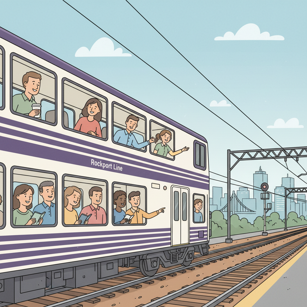 Boston Train Halted, Crews Work to Clear Track