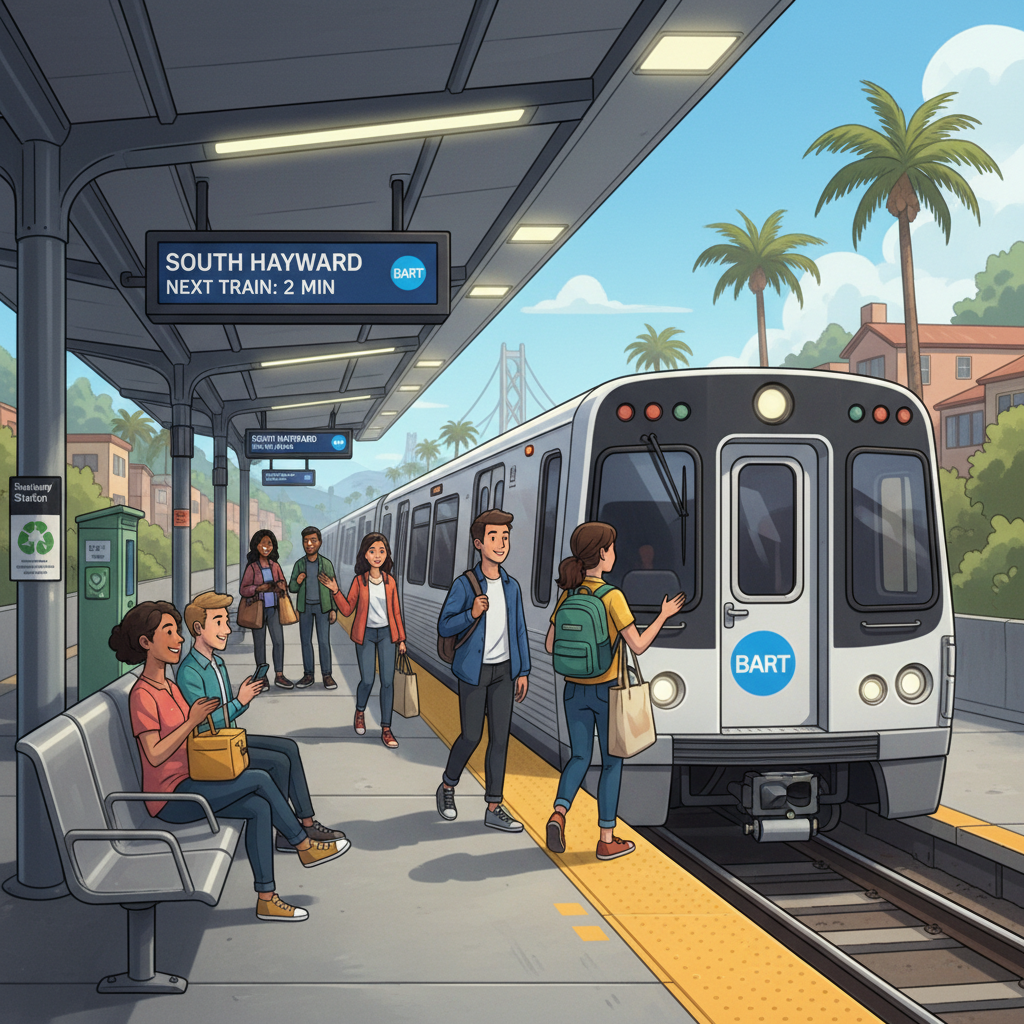 SF BART Adapts South Hayward Station for Riders