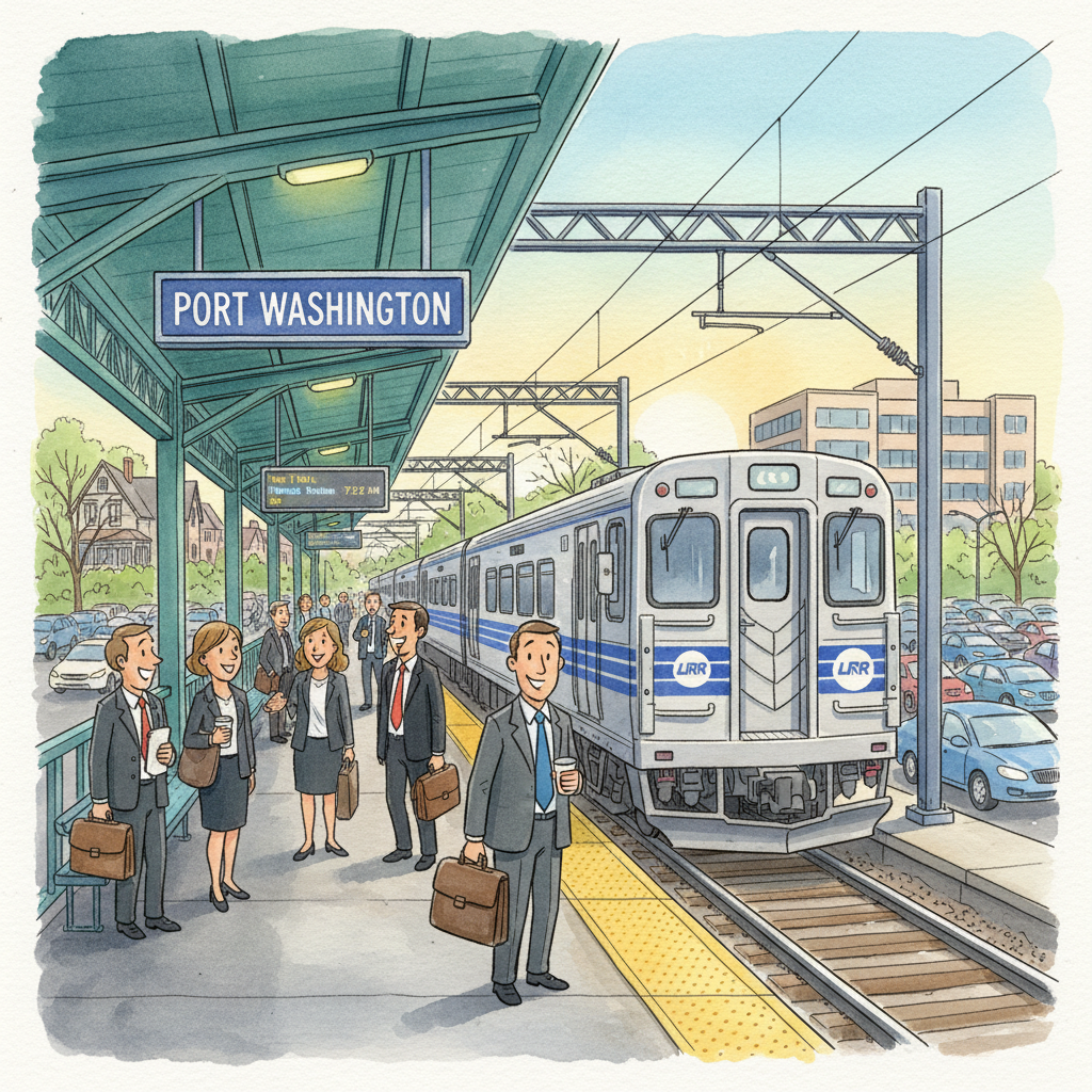 NYC LIRR Brings Managers to Riders on Port Washington Line