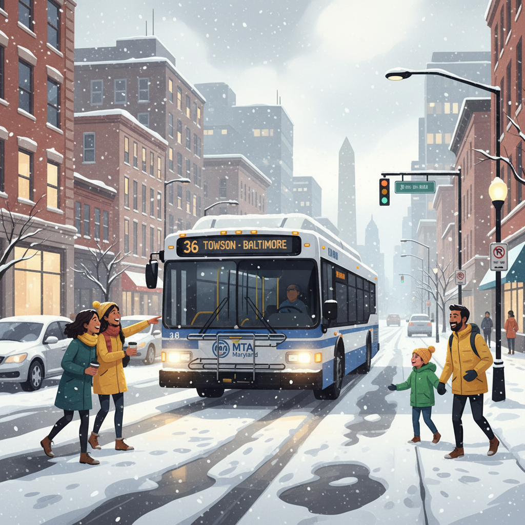 DC-Maryland-Virginia Transit Adapts to Winter Weather