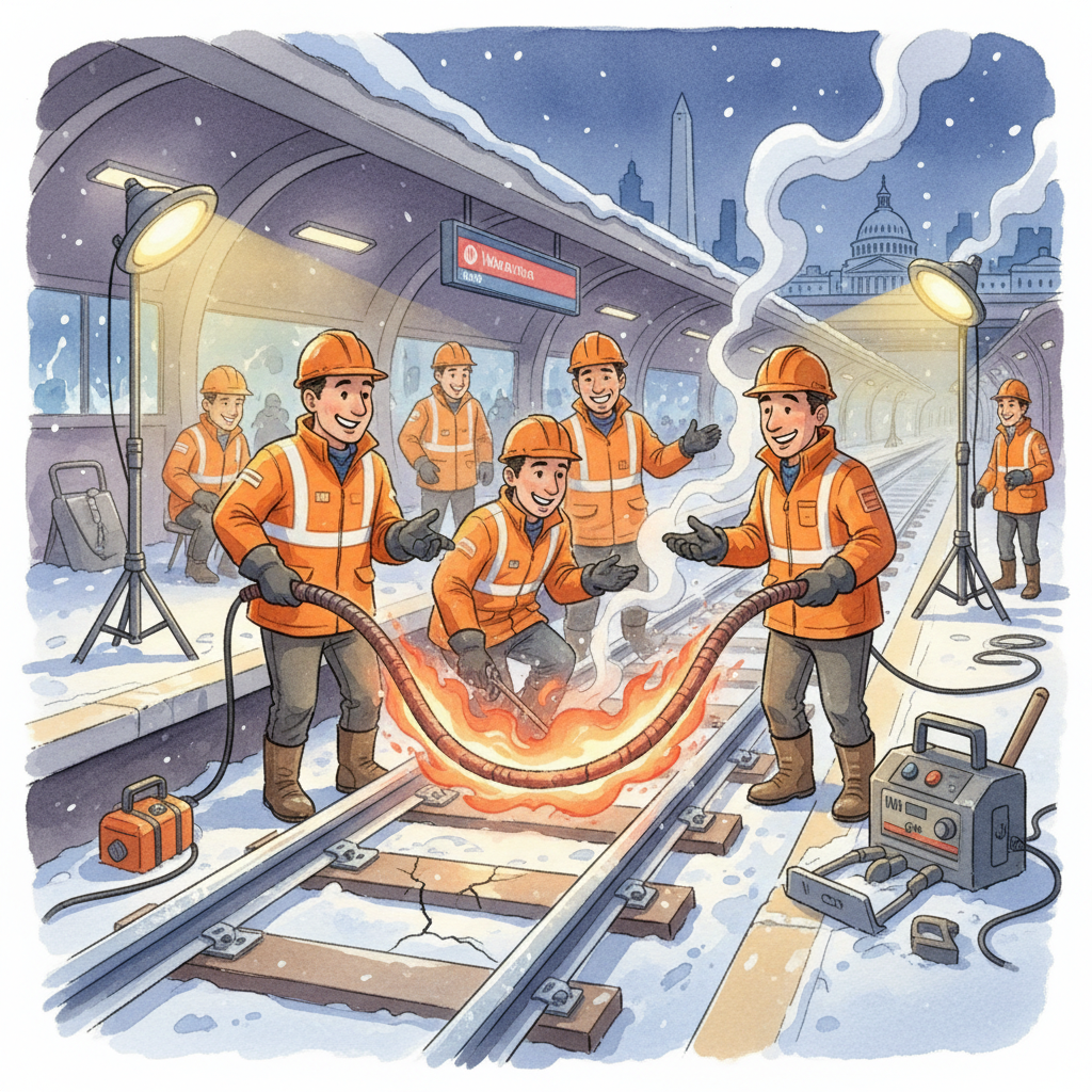 Metro's 'Fire Snake' Keeps DC Trains Moving