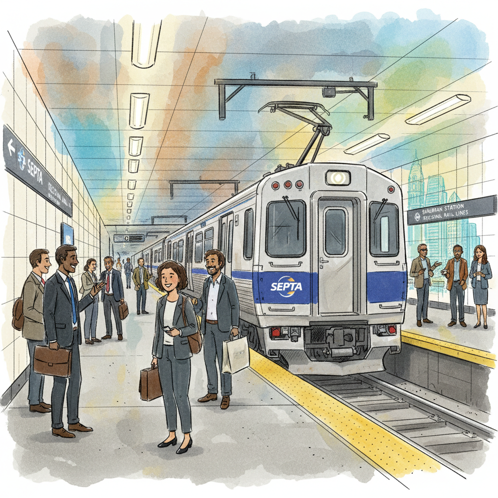 Philadelphia SEPTA Adapts to Minor Doylestown Delay