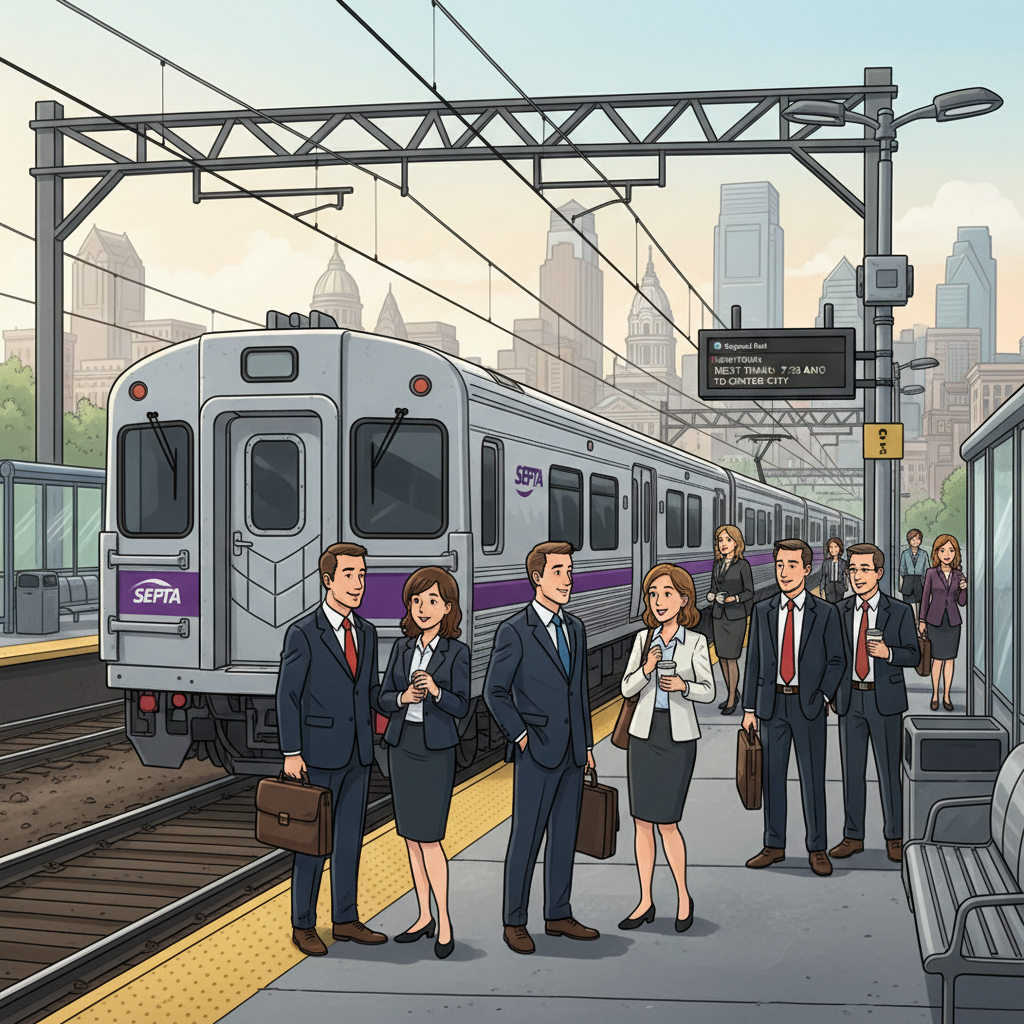 Philadelphia SEPTA Keeps Riders Moving Despite Minor Delays