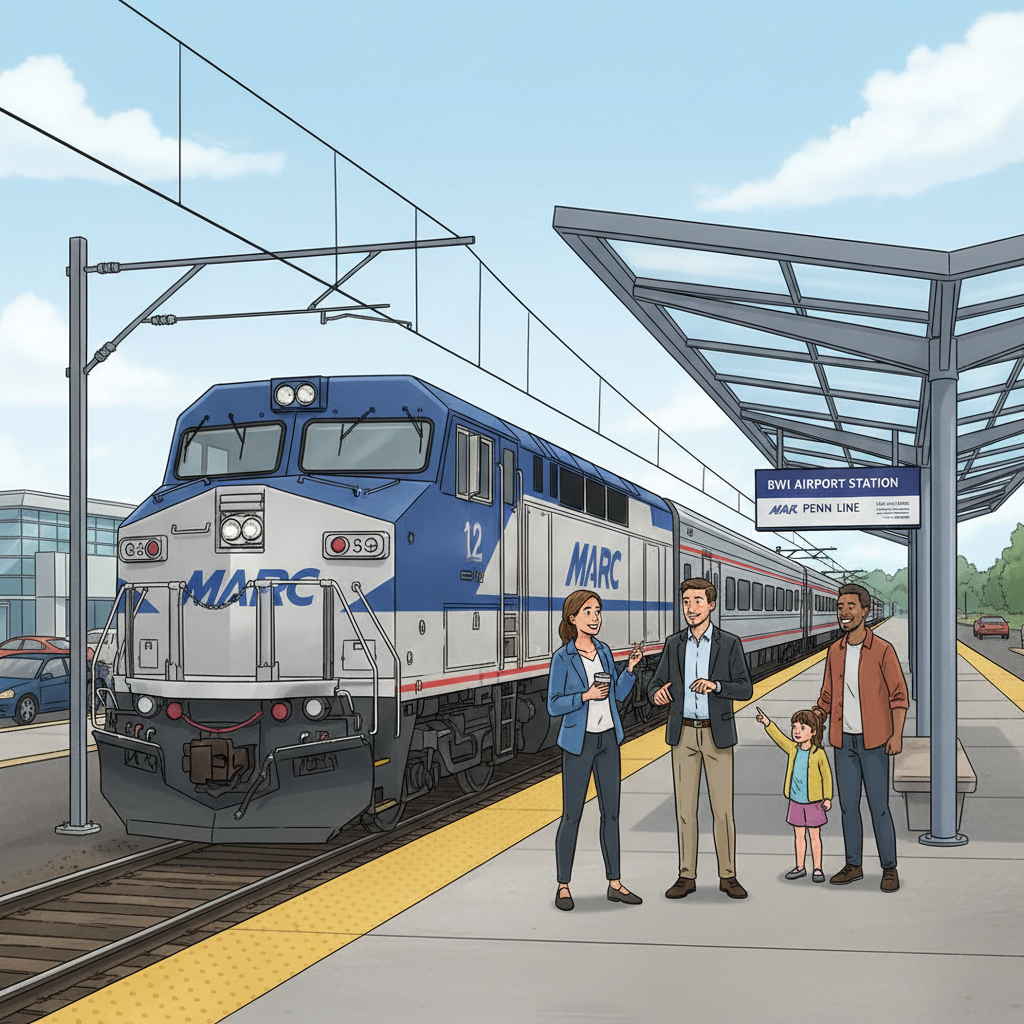 MARC Penn Line Adapts Service for Infrastructure Week
