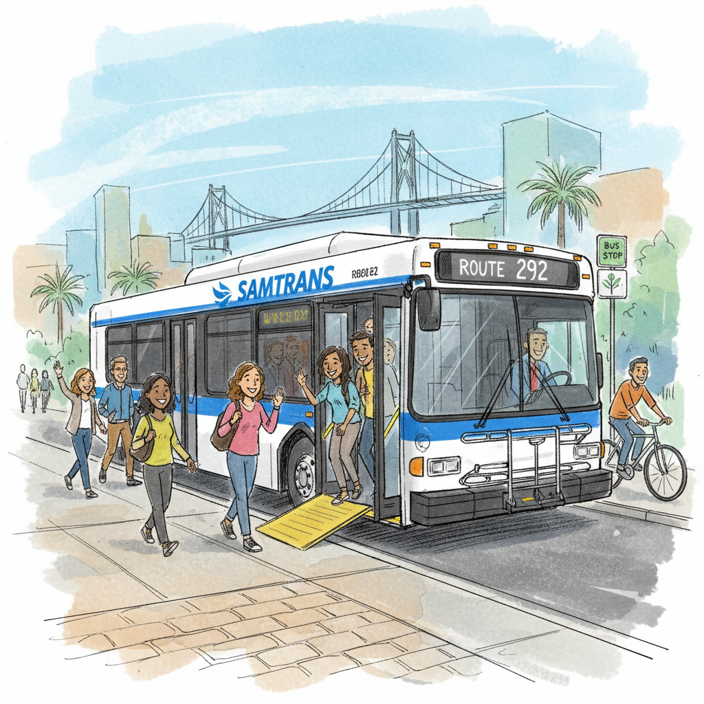 SF Bay Area Riders Praise SamTrans Service Quality